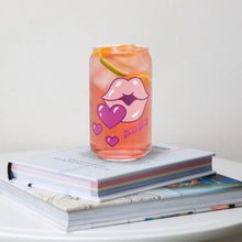 Load image into Gallery viewer, Kisses & Wishes Soda Pop glass