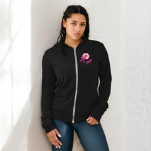 Load image into Gallery viewer, Kisses with Love & Gratitude zip hoodie