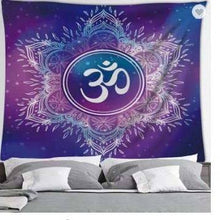 Load image into Gallery viewer, Mini Yoga Meditation Tapestry