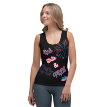 Load image into Gallery viewer, Red, White & FREE Sublimation Cut & Sew Tank Top