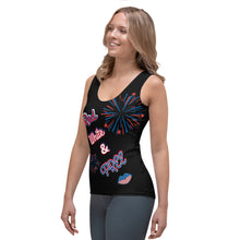 Load image into Gallery viewer, Red, White & FREE Sublimation Cut & Sew Tank Top