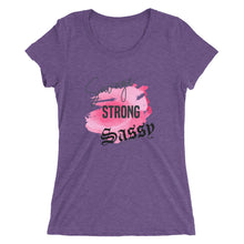 Load image into Gallery viewer, Savage Strong Sassy Ladies' short sleeve t-shirt