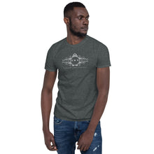 Load image into Gallery viewer, Mens RWR Front Logo and back label logo Short-Sleeve T-Shirt