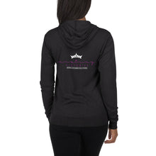 Load image into Gallery viewer, Cre8ing Victories Fitted Lightweight Zip Up Hoodie