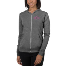Load image into Gallery viewer, Cre8ing Victories Fitted Lightweight Zip Up Hoodie