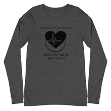 Load image into Gallery viewer, End The Abuse RWR Movement Slim Fit Long Sleeve Tee