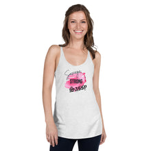 Load image into Gallery viewer, RWR Savage Strong Sassy Women's Racerback Tank