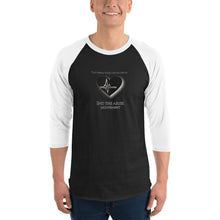 Load image into Gallery viewer, End The Abuse RWR Movement Unisex 3/4 sleeve Baseball Tee
